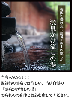 贅沢なかけ流し温泉で極上の癒しを | 源泉かけ流しの湯