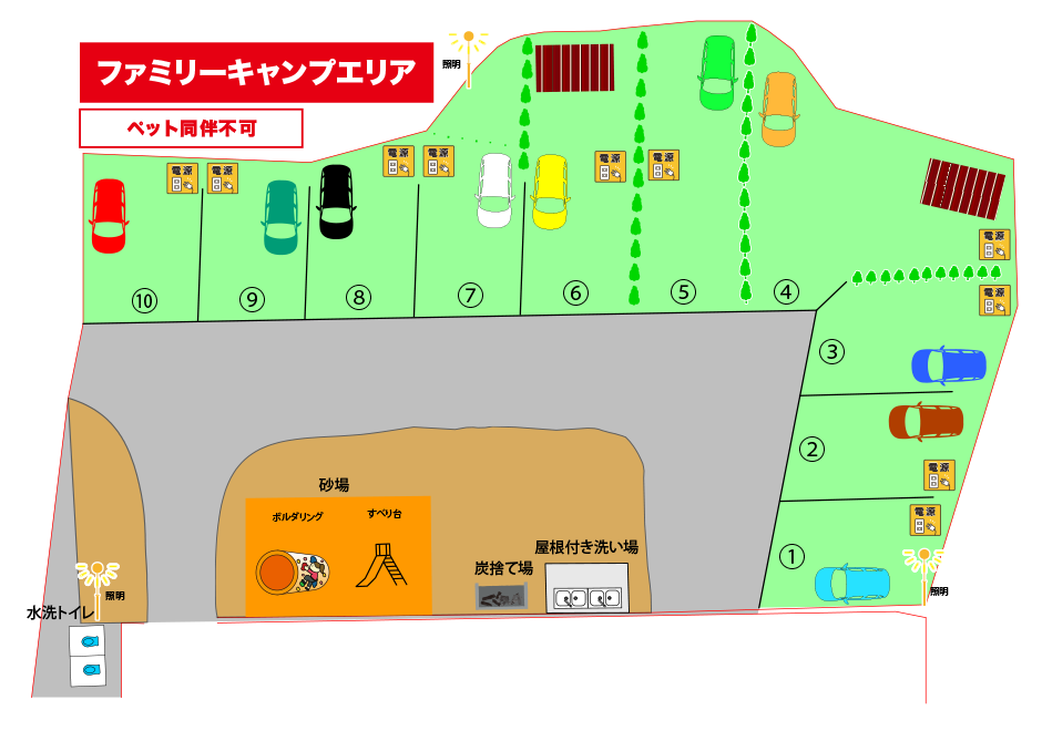 場内マップ